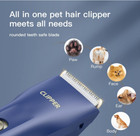 Dog Grooming Kit Clipper For Thick Coat Low Noise Cordless Cat Hair Trimmer