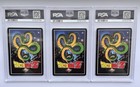 2003 Score Dragon Ball Z Broly - Vhs Gold Foil Promo Psa Graded Set 3 Levels