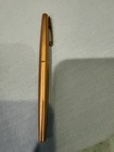 Sheaffer Brushed Gt Stylist Pen 14k Nib No White Dot  S Logo Clip  Untested
