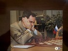 Garry Kasparov Hand Signed Autographed 8x10 Chess Grandmaster Champ Beckett Bas