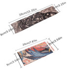 6 Pcs Temporary Tattoo Arm Sleeves Sun Uv Protection Cooling Cover Cycling Drivi