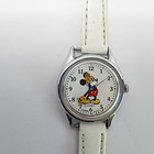 Vintage Mickey Mouse Lorus Quartz Watch By Disney With Moving Hands V515-6128