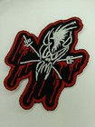 Metallica Patch Iron sew On Scary Guy Embroidered Patch Megadeth Slayer Patch