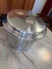 Vtg Mirro Matic 16 Qt Pressure Cooker Canner M-0406 Jiggler And Rack
