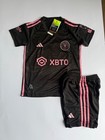 Kids Inter Miami Messi  10 Jersey And Shorts Set - Black   Pink - Size 24