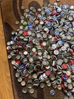Beer Bottle Caps Mix Lot 7lbs Variety Dented non Dented Crafts Recycle Colorful