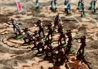 Dsg Britains Toy Soldiers Dismounted Confederate Cavalry Set No  2 Firing Line