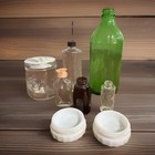 Random Vintage Glass Bottle Lot 