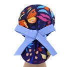 Scrub Hats  Nurse Scrub Cap  Womens Surgical Hat  Ponytail Scrub Cap Butterfly