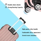3pcs Luggage Set Hardshell Suitcase 20 24 28 Spinner Wheels Rose Gold Travel Bag