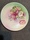 Antique Souvenir China Plate C f  Mettey General Merchandise Lodge Pole Nebraska