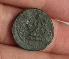 Caracalla  ad 198-217  Ae Limes Denarius  Danube Military Mint Ver Of Ric 16b 2g