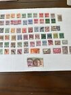 Straits Settlements Collection On Stock Sheet Mint Hinged used Group Of 72