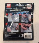 Lock Laces Original Elastic No-tie Shoelaces 3 Pack Royal Blue Gray White