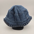 Oshkosh Blue Denim Cotton Bucket Sun Hat 12-24 Months 