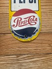 1954 Vintage Enjoy A Pepsi Tin Door Push Sign