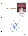 Cole Hauser Signed Autograph Yellowstone Pilot Script - Rip Wheeler W  Jsa Coa