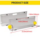Wheel Alignment Tool Toe Plates 2 Tape Measures 4 Refined Probes
