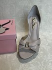 Nina Franz-ls  D orsay Powder Sand Satin Evening Pumps Heels Size 10 Nwb