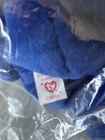 Ty Beanie Babies Official Club First Edition W display Case Clubby Bear Extras