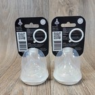 2x  2pk  Boob Joovy Naturally Nood Newborn 0m  Nipples Slow Flow Bpa pvc Free