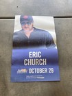 Eric Church Oct  29  Star Of  Desert Arena Buffalo Bills Vinyl Banner 19 X 30