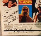 Planet Of The Apes  1968 -cast Signed-orig Window Card