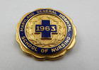 Vintage 1963 Maryland General Hospital School Of Nursing 10k Gold Pin  5 2 Grams