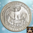 1997 S Silver Dcam Proof Washington Quarter 25c From Proof Set 90  Silver 