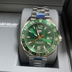 Tag Heuer Formula 1 Green Dial 43mm Men s Quartz Steel Watch Waz1017 ba0842