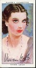 Vivien Leigh Vintage Original John Player Cigarette Trading Card 1938 Rare