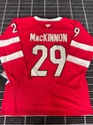 Nathan Mackinnon Team Canada 4 Nations Face-off Fanatics Jersey Size 52