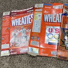 General Mills Wheaties Cereal Box Lot 1996 Usa Olympics   Super Bowl Xxx