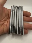 6 Vintage Hide Crafter Leather Stamps Bw134 D436 Px004 X513 Tool Lot