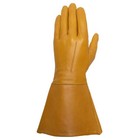 Enforcer Unlined Cabretta Leather Cuff Gauntlet Gloves By Tough Gloves