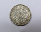 Germany Empire 90  Silver 1 Mark 1914 F Eagle Very Nice Condition Scarce