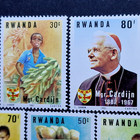 Rwanda 1982 Mnh Religion Nature Kids Work 8 Stamps Full Set Sc  6 20