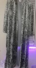 Vintage Neiman Marcus Diamond Tea Velvet Robe Green Kaftan Robe Dress W Zip M l
