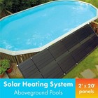 Solar Heater  Includes Two 2    X 20    Panels  80 Sq  Ft    10-year Warranty     H   