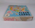 Teach Me About The United States 50 State Flash Cards Set Vintage