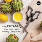 Ototo Original Elizabat Kitchen Scissors - Halloween Goth Cute Bat Kitchen Shear