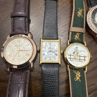 Huge Wristwatch Lot 13 Some Working 