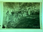 5 Vintage 1950s Tualitin River Fishing Photo Negatives Cornelius Oregon