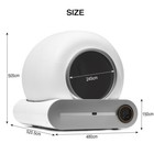Self Cleaning Cat Litter Box Automatic Cat Litter Cleaning Robot Large 65l Space