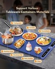Food Warming Mat    upgraded 9 Levels Adjustable Temperature Electric Warming Tray
