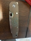 Spyderco Smock C240alcwp With Kevin Smock Custom Scales 