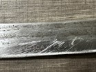 Vintage Utica Old Forge Hand Hammered Butcher Knife Carbon Steel 8    Blade