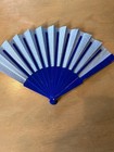 Us Open Tennis 2025 Hand Fan New American Express Swag Light   Dark Blue 9 