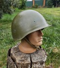 Original Military Helmet Ssh 40 Steel Ww2  Soviet Army Rkka Wwii Size-2 Russian