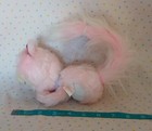 Vintage 1986 Kenner Furrever Friends Blushytail Pink Cat Stuffed Animal Plush